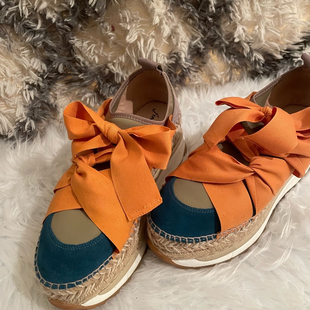 Free People Chapmin Double Stacked Sneaker (41)